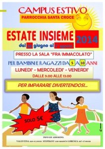 Manifesto Campus estivo