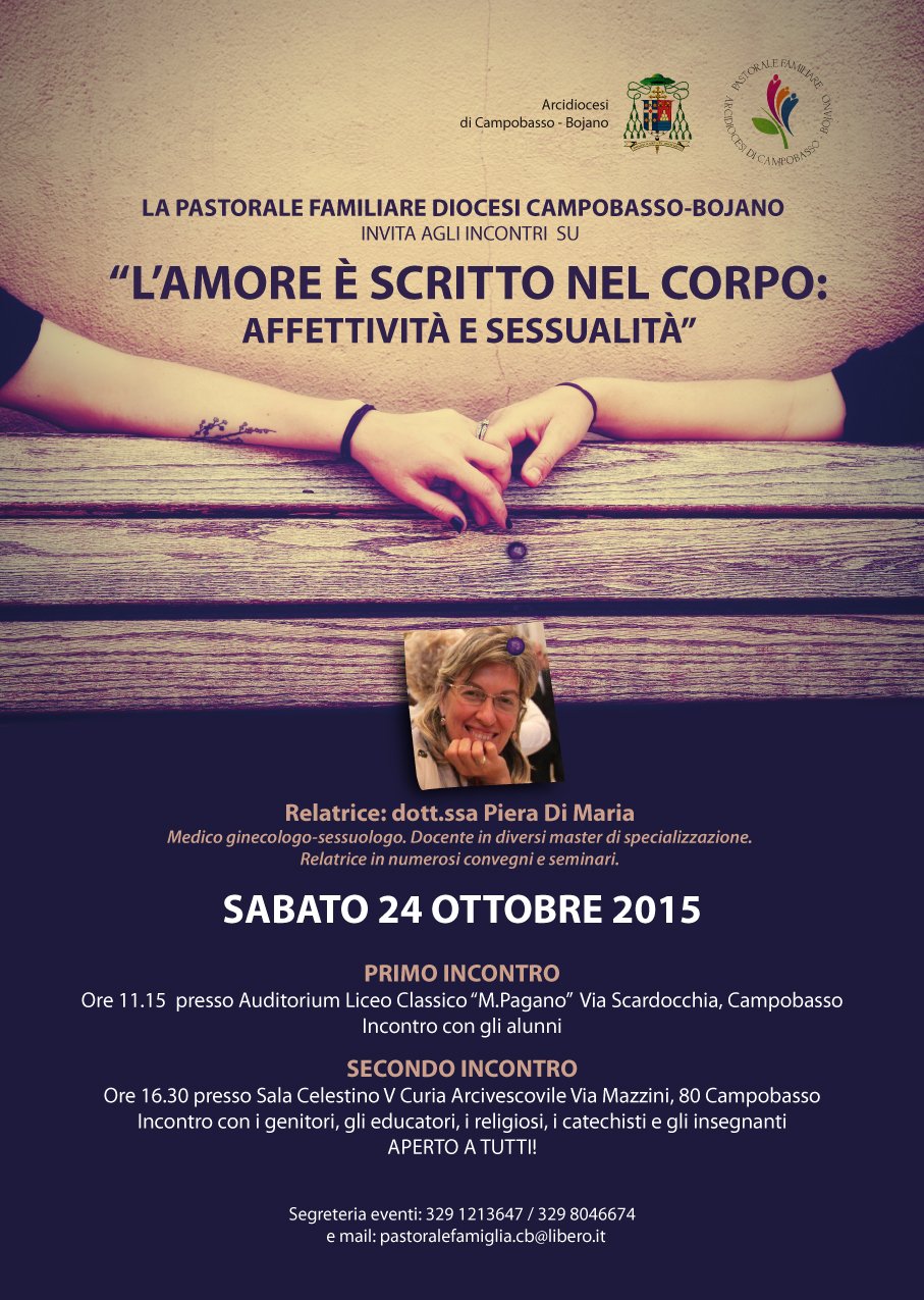 L’amore è scritto nel corpo: affettività e sessualità