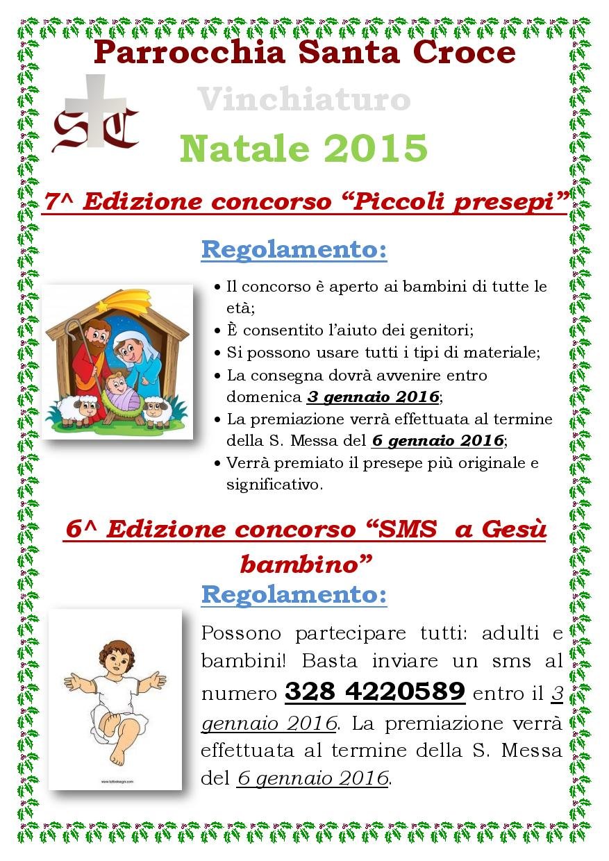 Concorsi di Natale 2015