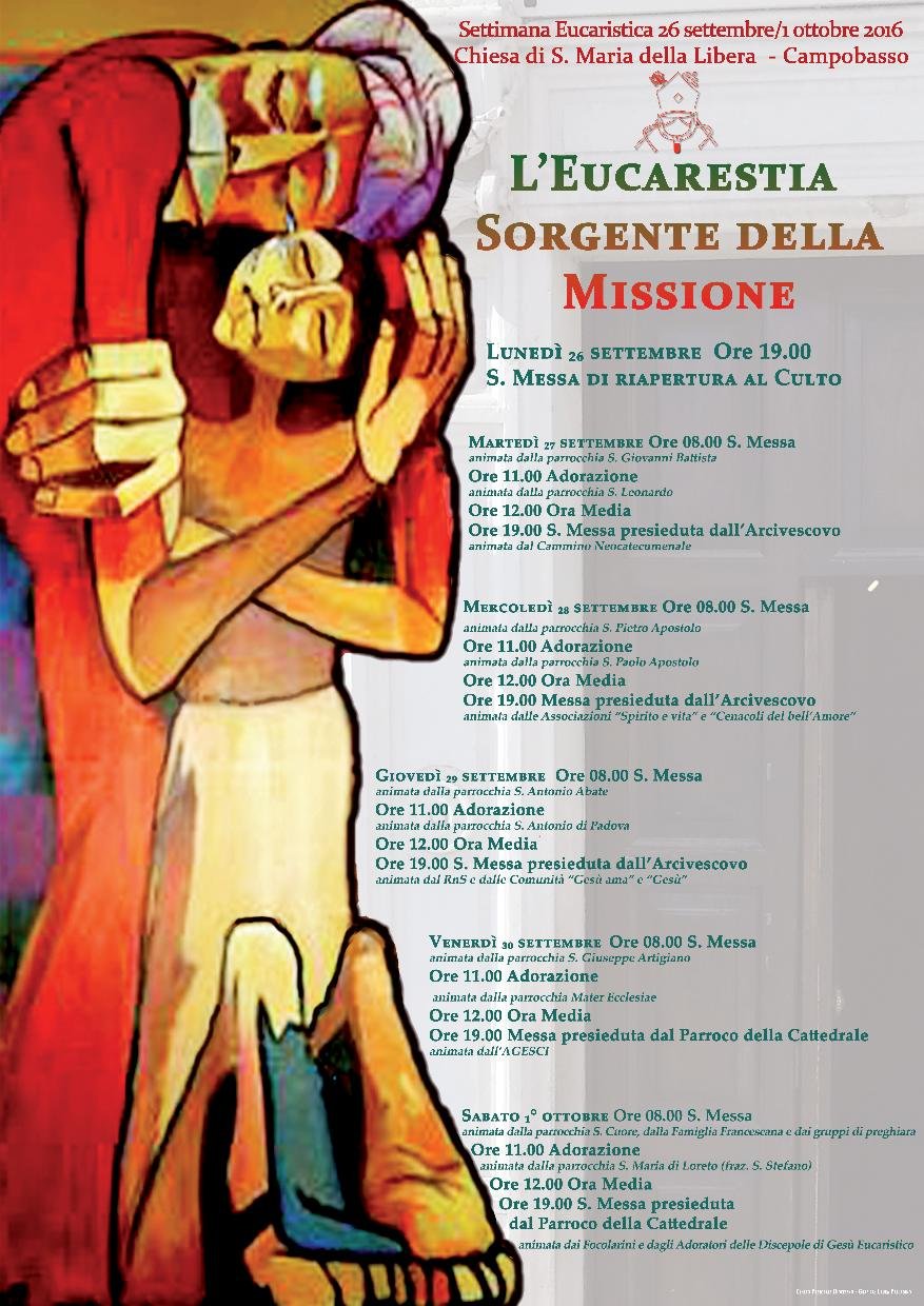 Settimana eucaristica 26 settembre – 1 ottobre