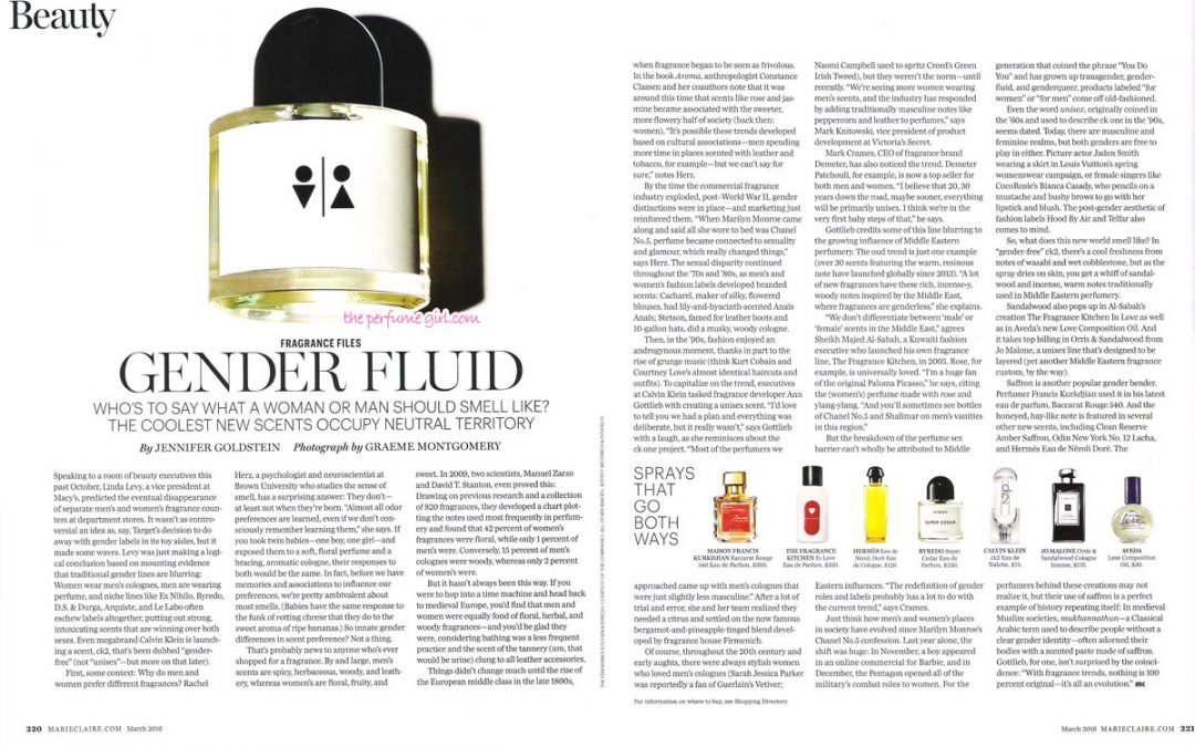 Se anche il profumo è “gender free”