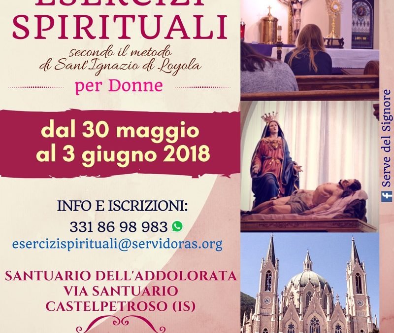 Esercizi spirituali per donne Castelpetroso