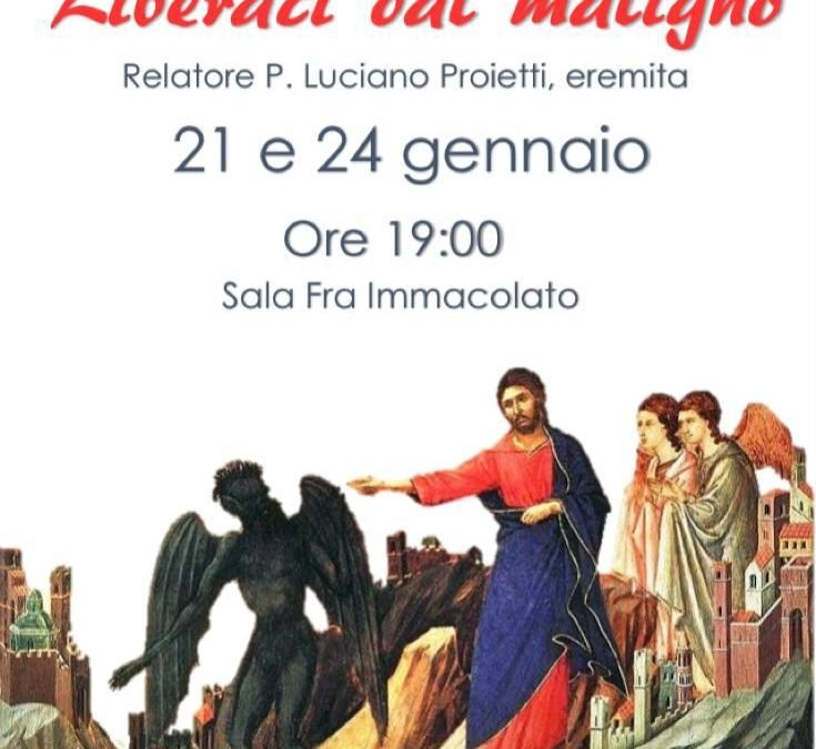 Catechesi: Liberaci dal male