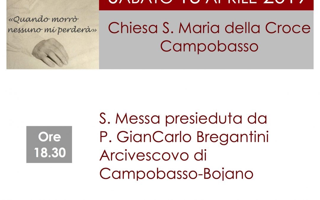 30° anniversario del pio transito di fra Immacolato