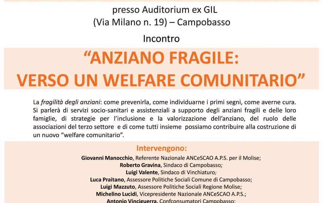Convegno anziano fragile